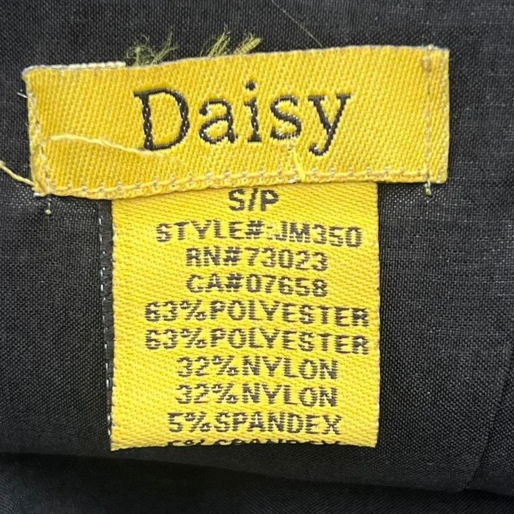 Vintage Daisy One Shoulder Rosette Mini Bodycon Dress - Picture 5 of 6